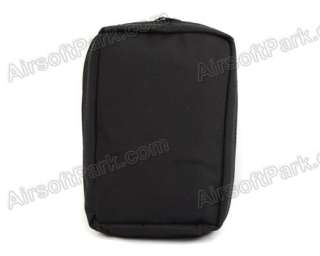 Airsoft Molle Tactical Medical First Aid Pouch Bag BK  