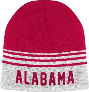 Alabama Crimson Tide Cardinal Rush Reverse Beanie Knit Hat  