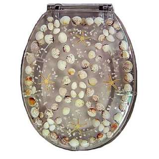 Trimmer Arranged Shells Toilet Seat.Opens in a new window