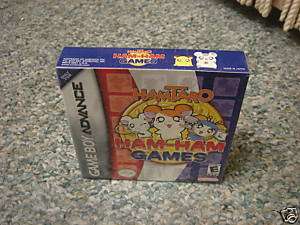 Hamtaro Ham Ham Games (Game Boy Advance) NEW 045496734183  