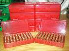 10 New 50 Round Red ammo boxes 9mm 380 Auto Berrys MFG Berry