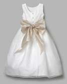    US Angels Infant Girls Organza Bow Dress  