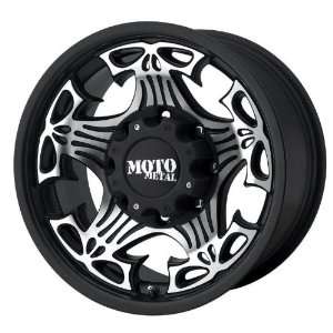 Moto Metal Skull MO909 Gloss Black Wheel with Machined Face (17x9/6x5 