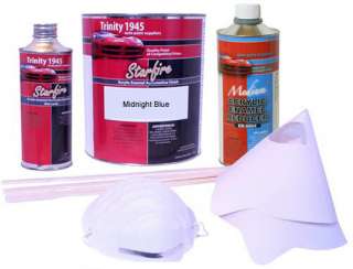 Midnight Blue Acrylic Enamel Auto Paint Kit  