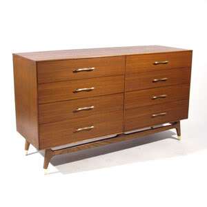 Mid Century Rway Bedroom Set Dresser Dresser Bed Danish Wormley Eames 