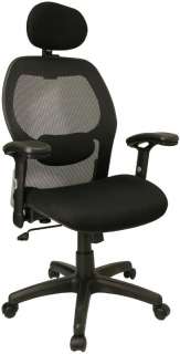 Mesh High Back Padded Seat Computer Office Desk Chair with Headrest 