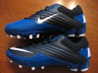 Nike Speed TD Low Football Soccer Cleats 9 Vapor Black / Blue  