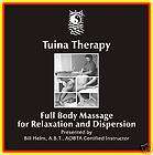 tuina full body relaxation massage therapy video on dvd expedited