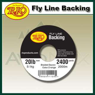 Rio Dacron Fly Line Backing 30lb 100 Yards Chartruese 730884205016 