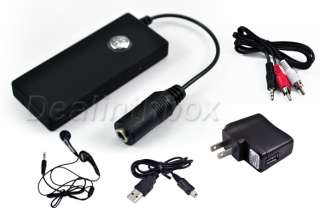 SK BTI 005 Stereo Bluetooth Audio Adapter for Speaker Earphone Black 