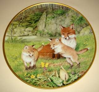 Barrett WOODLAND YEAR Nature Animals Calendar Plate SET  