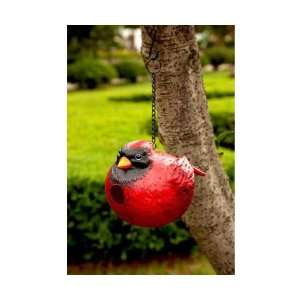   Cardinal Portly Birdhouse   (Bird Houses) (Cardinals) 
