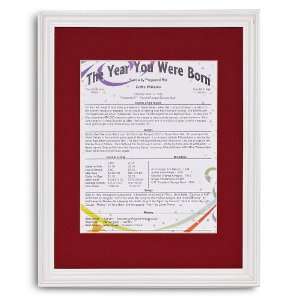  Personalized The Year You Were Born Trivia Print