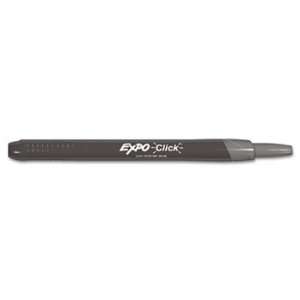  New EXPO 1751669   Click Dry Erase Markers, Fine Tip, Black 