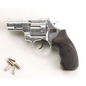  Viper Blank Gun 2.5 Barrel 9mm Revolver Nickel Sports 