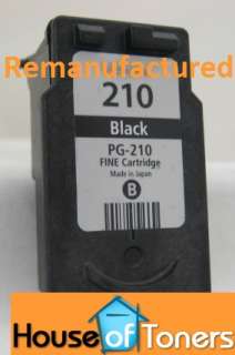 PG210 PG 210 PG 210 Black Canon Inkjet Cartridge for Pixma Printers 