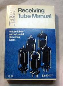 1973 RCA Receiving Tube Manual RC 29  