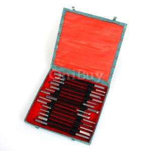 15pc Stone Chisel Carving Knives Set Tools HandCraft  