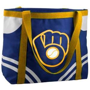 Milwaukee Brewers Royal Blue Large Canvas Tote Bag Sports 