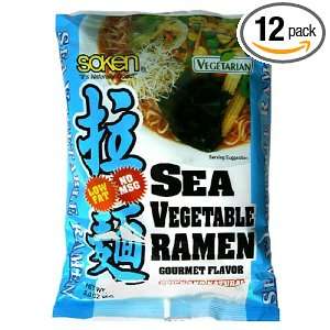 Soken Low Fat Ramen, Sea Vegetable Grocery & Gourmet Food