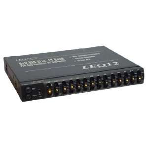   12 Band PreAmp Equalizer with Subwoofer Boost Control