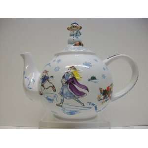  Paul Cardew Alice in Wonderland Winterland 48 Oz Teapot 