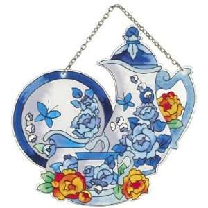  Tea Set Sun Catcher Patio, Lawn & Garden