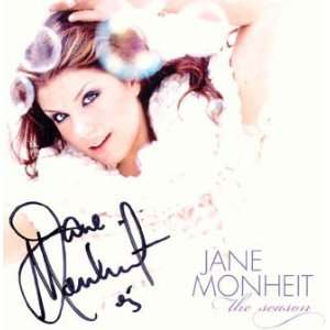  JANE MONHEIT AUTOGRAPHED SIGNED NEW THE SEASON CD & DVD 