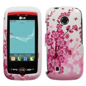   Flower Protector Case for LG Attune UN270 Cell Phones & Accessories