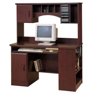 Morgan Collection Computer Desk in Royal Cherry Finish  