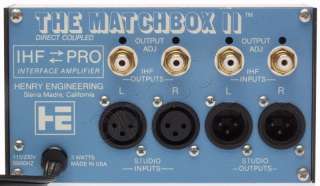 Henry Engineering Matchbox II Audio Interface Converter  
