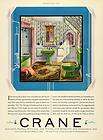 Crane Bathroom Kitchen Fixtures Sinks Vintage 1954 Ad  