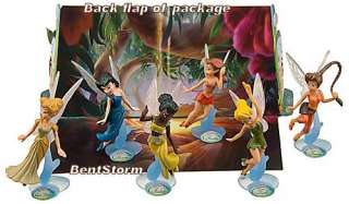 NEW Disney Tinkerbell PVC Fairies Playset Figures Fairy  