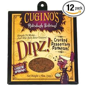 Cuginos Gourmet Foods, Ridiculously Delicious DIPZ, Cracked Pepper 
