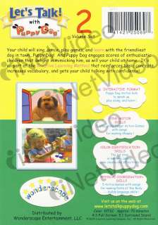 LETS TALK WITH PUPPY DOG   ALL ABOUT SHAPES/A *NEW DVD  