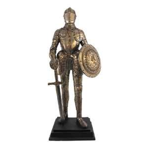  `Scratch and Dent` Medieval Knight In Armor Statue Figure 