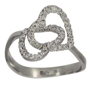  Diamond Heart Cocktail Ring   7 DaCarli Jewelry