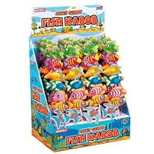 Fish Kabobs Jelly Candy (Pack of 24)  Grocery & Gourmet 
