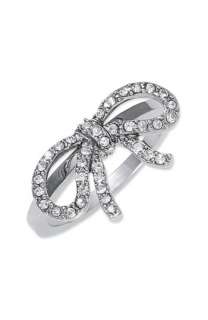 Juicy Couture Pavé Bow Ring  