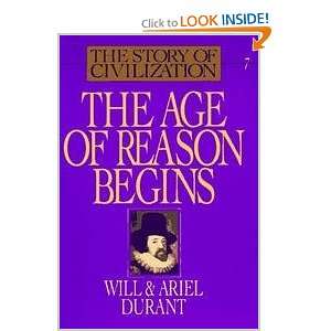   and Descartes 1558 1648 Will Durant, Ariel Durant  Books