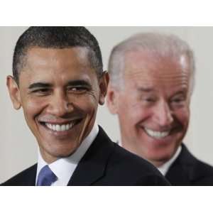  President Barack Obama and Vice President Joe Biden in the 