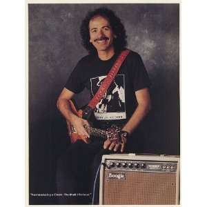  1989 Carlos Santana Mesa Boogie Mark I Re issue Amp Photo 