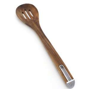Acacia Wooden Slotted Spoon 