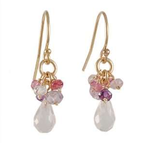  Christina Stankard  Rose Quartz Cluster Earrings Jewelry