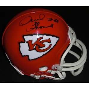 Derrick Thomas Autographed Mini Helmet   Autographed NFL Mini Helmets