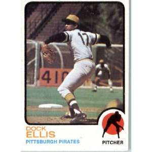  1973 Topps # 575 Dock Ellis Pittsburgh Pirates Baseball 
