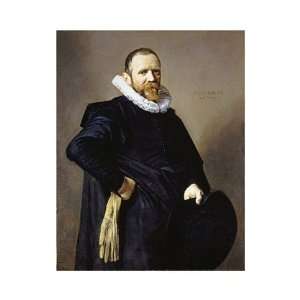  Portrait of a Gentleman by Frans Hals 16.62X20.00. Art 