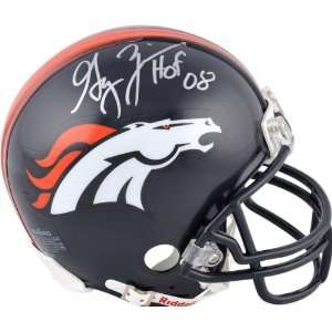 Mounted Memories Denver Broncos Gary Zimmerman Autographed Mini Helmet