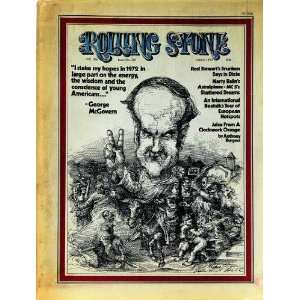  Rolling Stone Cover of George McGovern (illustration) by 