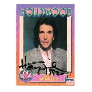 Henry Winkler autographed Hollywood Walk of Fame trading card Happy 